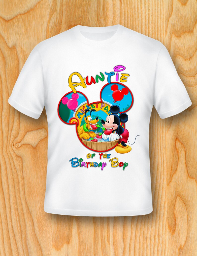 birthday boy mickey shirt