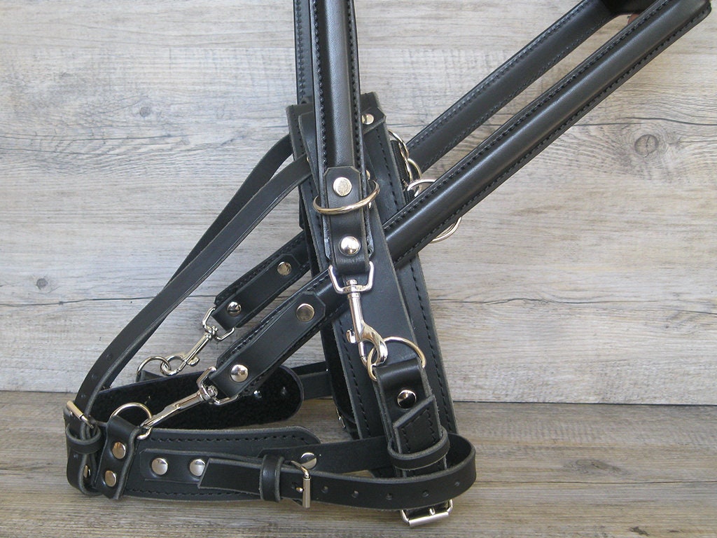 Service Dog Harness, Adjustable Guide Dog Harness, Custom Assistance