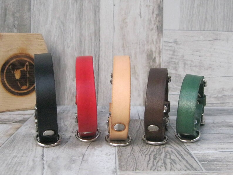 Quick Release Cat Collar Brown Leather Cat Collar Optional Etsy