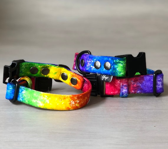 Quick Release Leather Dog Collar with Black Metal Hardware and Free ID Tag Ideal for Large and Medium Dogs Colorful Leather Dog Collar 5 Leather Colors