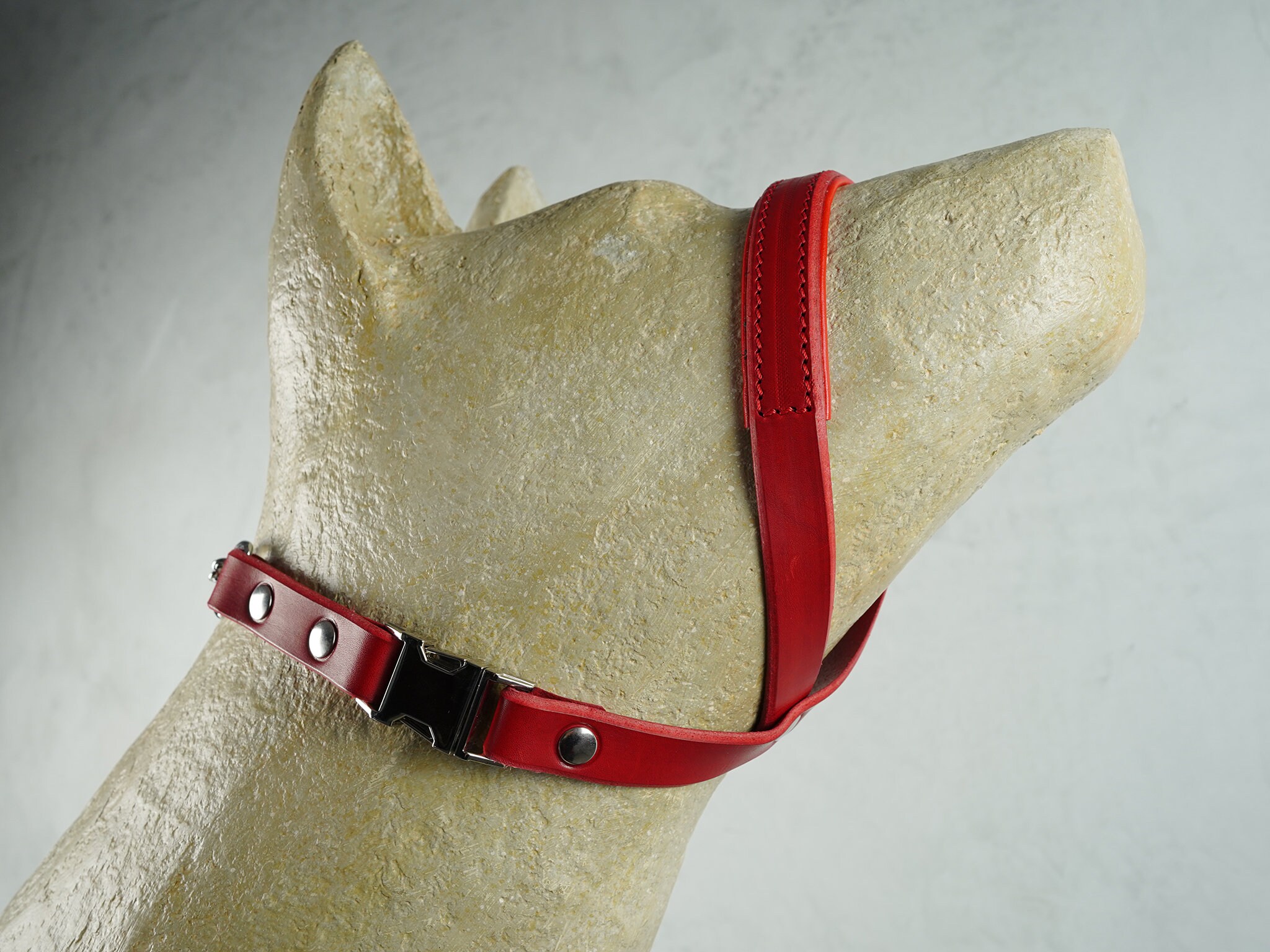 Leather gentle leader discount