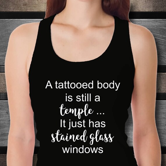 Tattoo Tank tops for women tattoo tank top tattooed tank Etsy