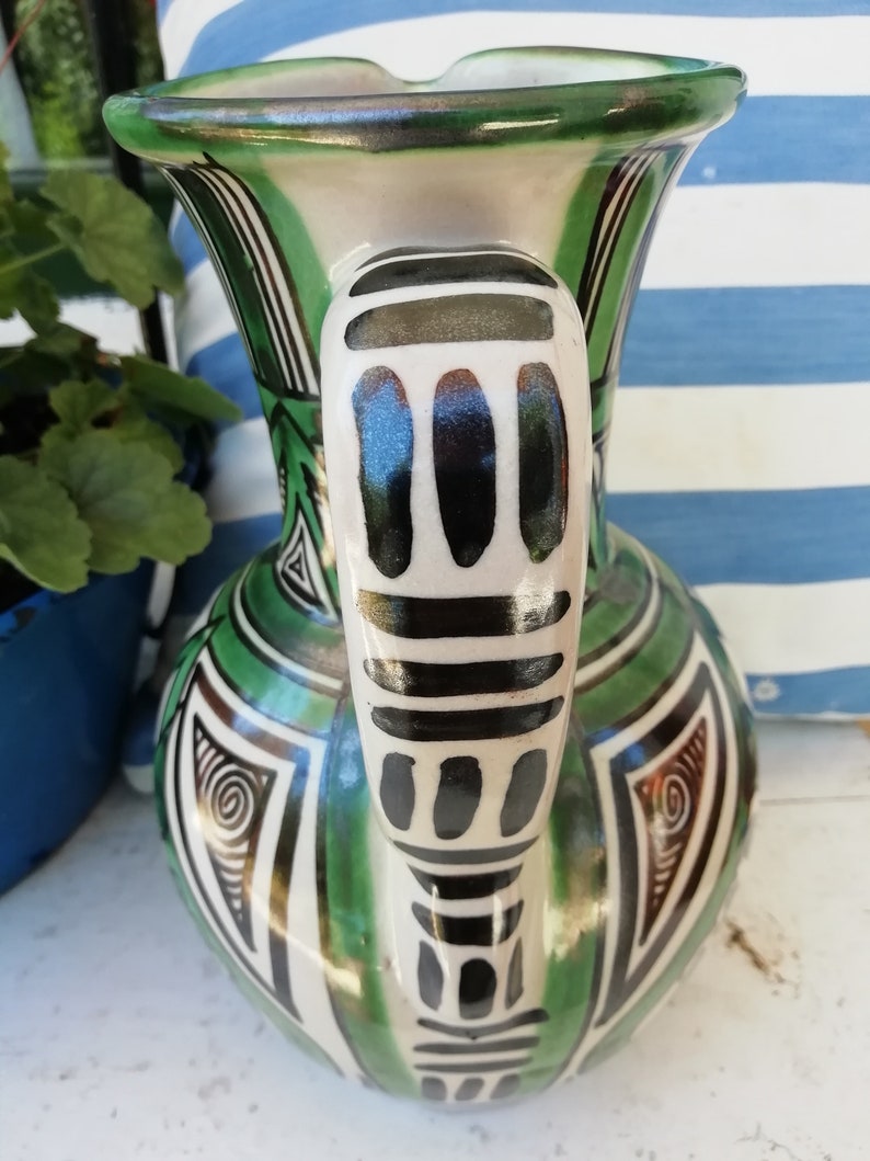 Traditional Spanish pottery. Domingo Punter. Jarre Etsy
