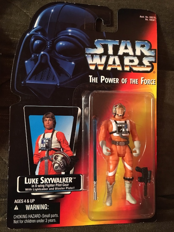 Vintage Luke Skywalker W/grappling-hook Blaster and Lightsaber