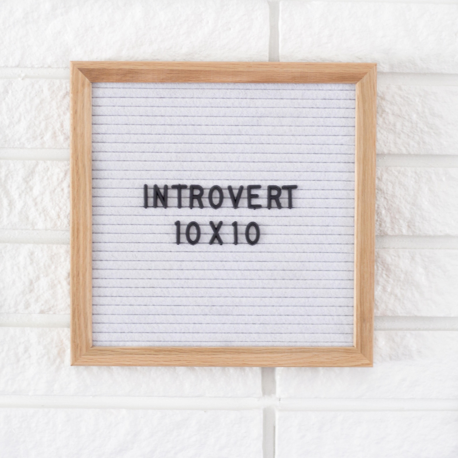Shop Last Call  Ready to Ship  10x10 Introvert Letter from Etsy on Openhaus