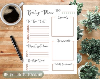 Printable Daily To Do List