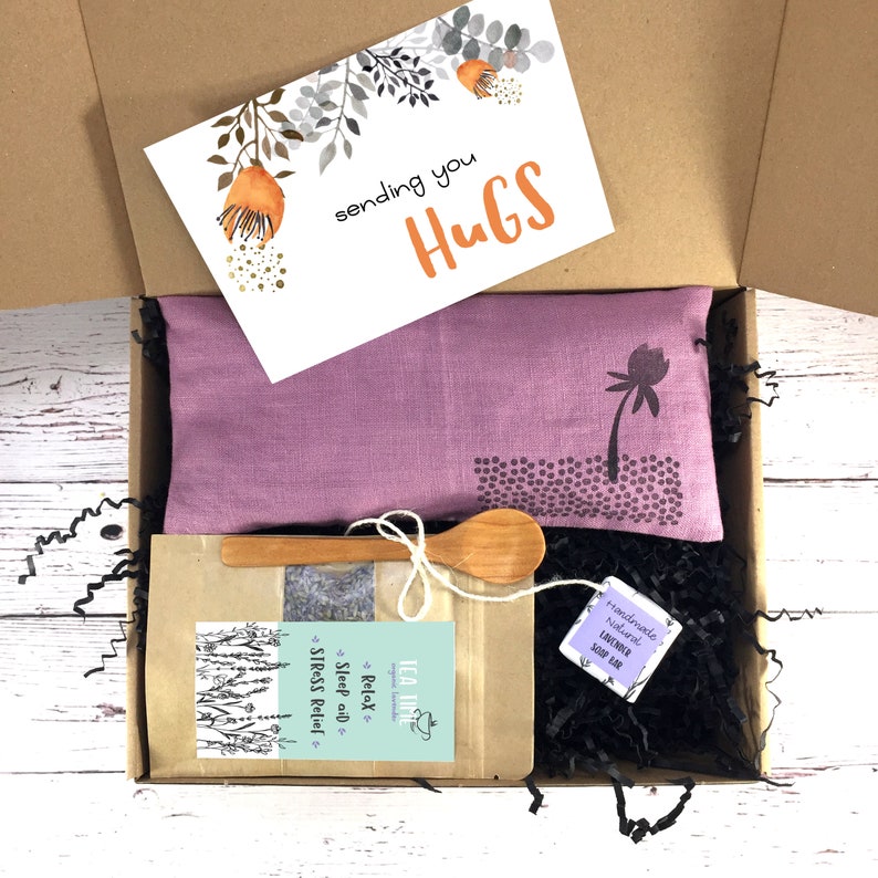 Hugs in a box Sending hugs gift set Send sympathy gift box ...