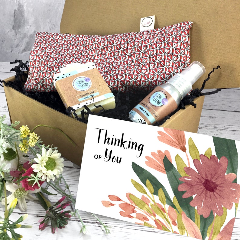 Thinking of you Uplifting gift set for friend Stress Etsy