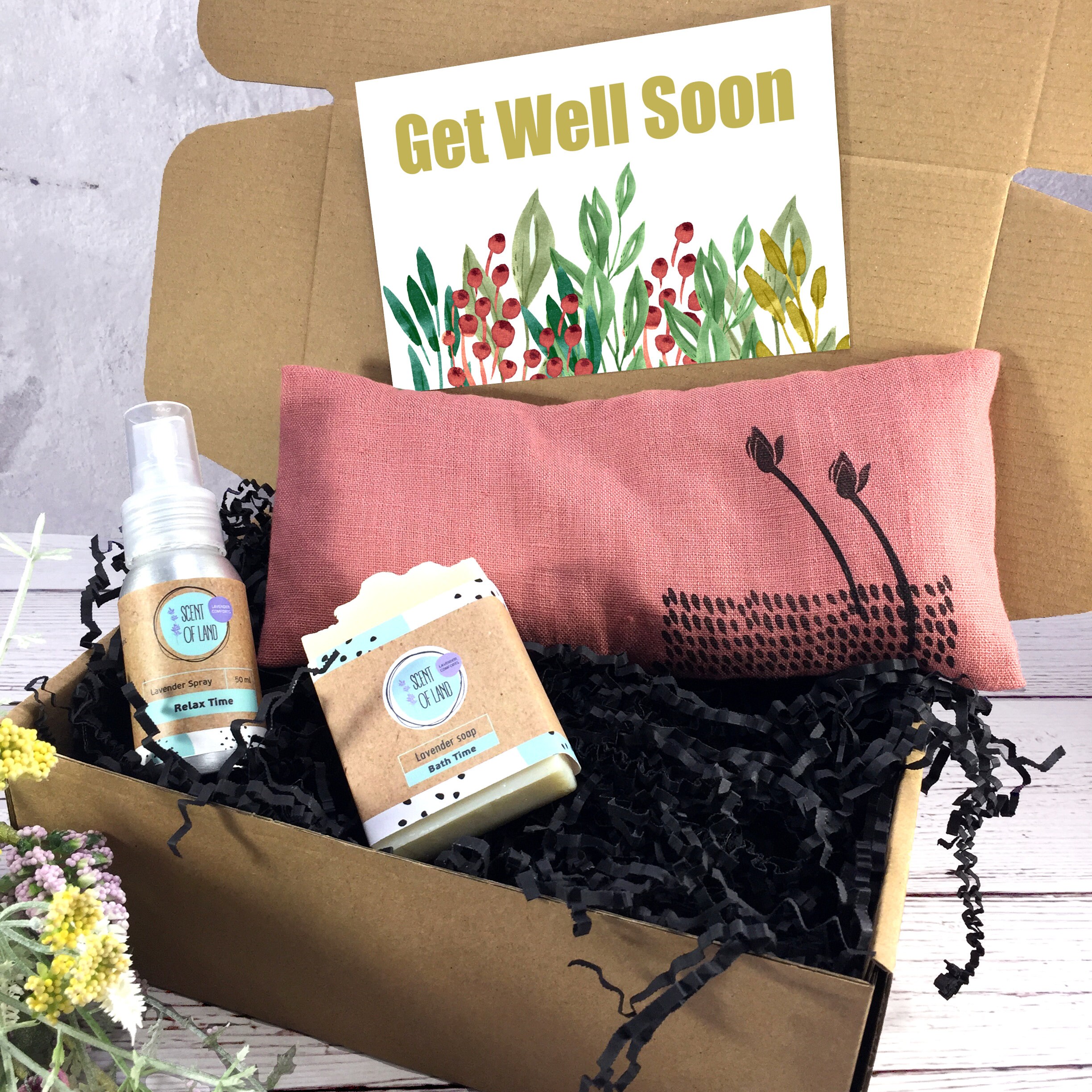 Get well soon gift Stress Relief Gift Box Anxiety Relief Etsy