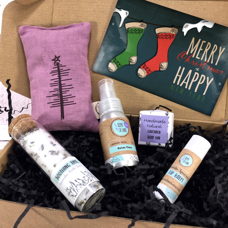 Relaxation Christmas Gift for Friend Stress Relief Gift Box Etsy