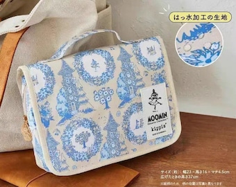 Moomin karakters nylon cosmetica tas