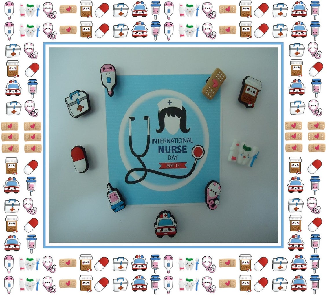 Nurse Magnets Frig Magnets Medical Magnets Stocking Stuffer image 3