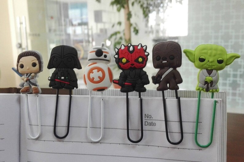 Yoda Paper Clip Star Wars Paper Clips Sweet Birthday Gift for Kids