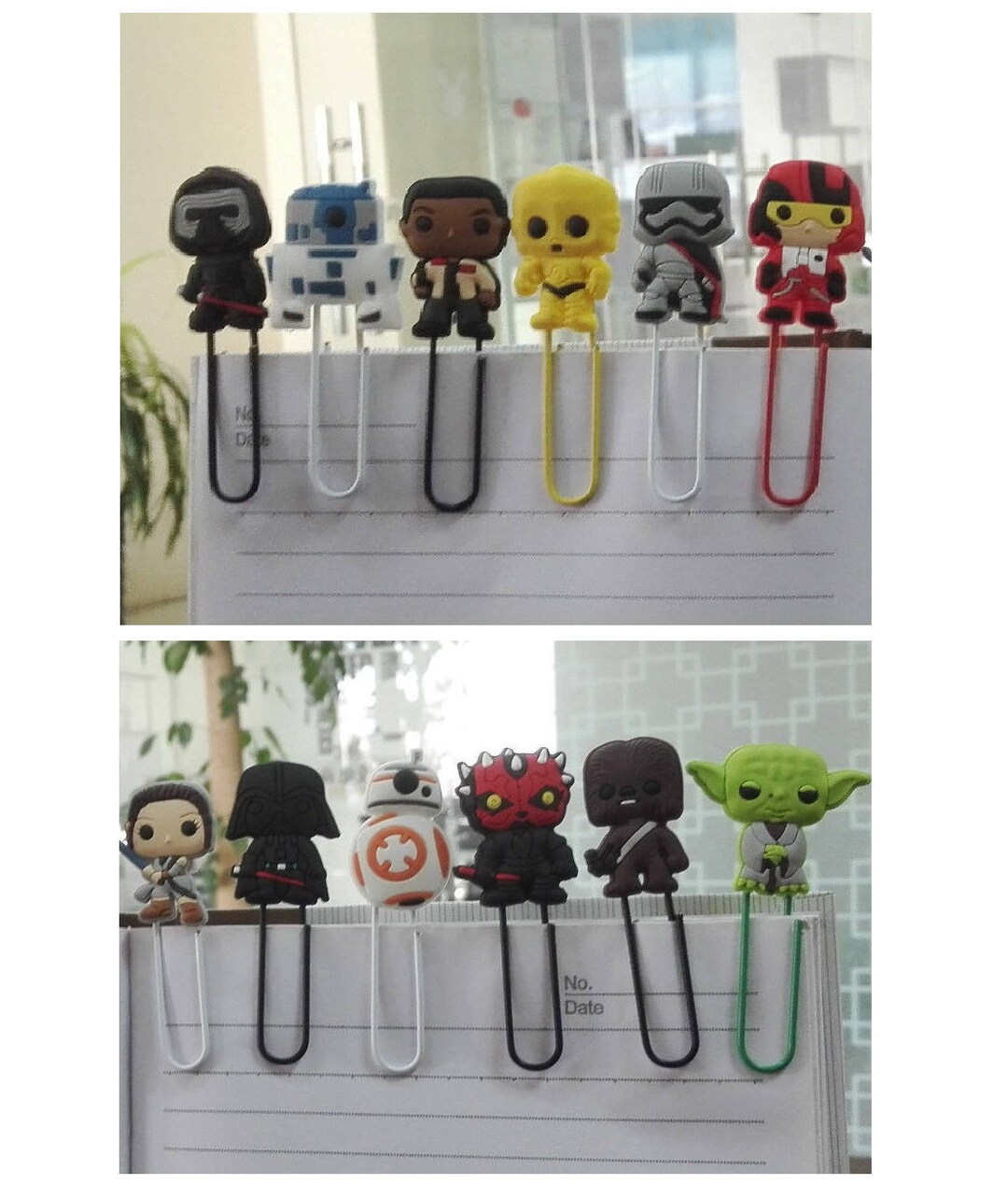 Yoda Paper Clip Star Wars Paper Clips Sweet Birthday Gift for Kids