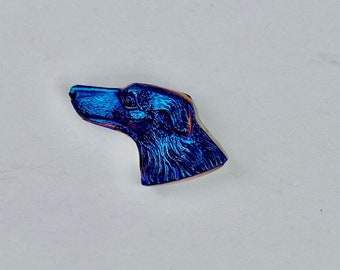 Dog, Zise 12 or 27mm Borzoi Blue iris