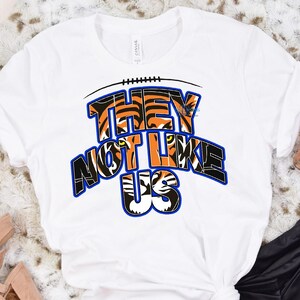 They Not Like Us Tiger Shirt  png - Instant Download