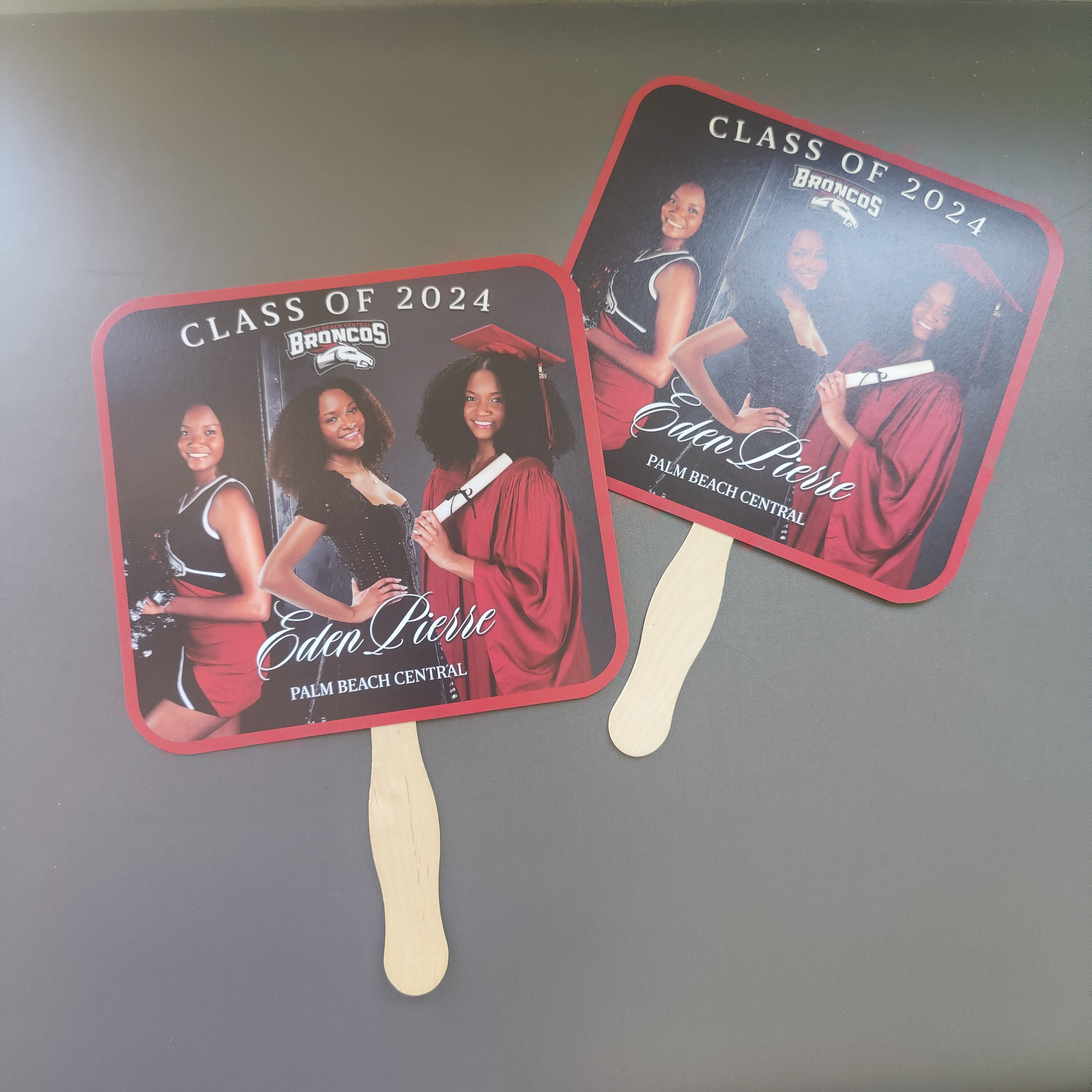 Custom Photo Graduation Fans - Fast Shipping - Etsy