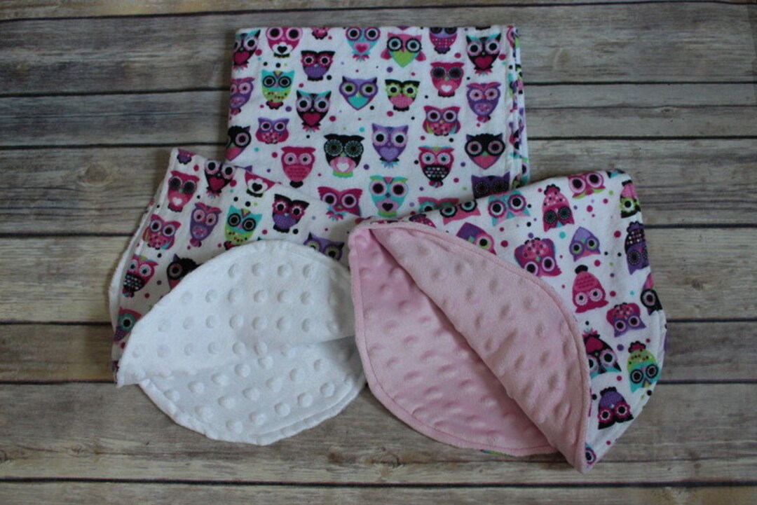 Swaddling Blanket/receiving Blanket/burp Cloth Setcotton Flannel