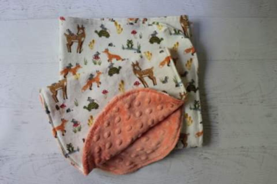 Burp Cloth/flannel Blanket/swaddling/stroller Etsy