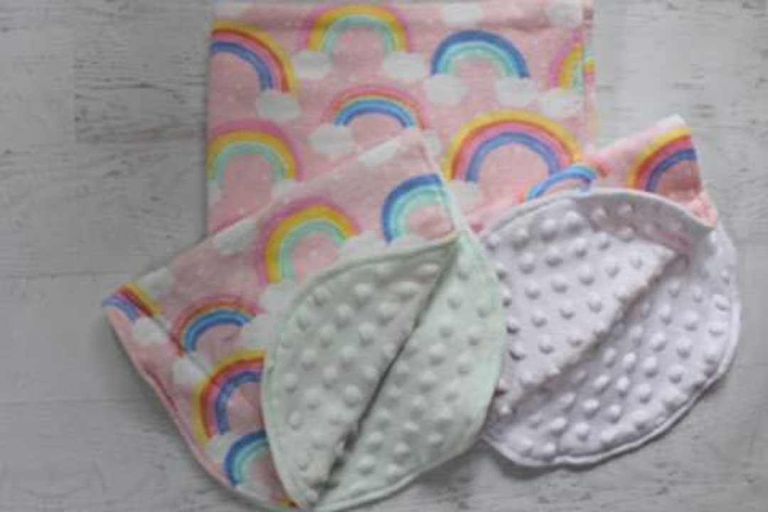 Receiving Blanket/swaddling Blanket/burp Clothcotton Flannel Etsy