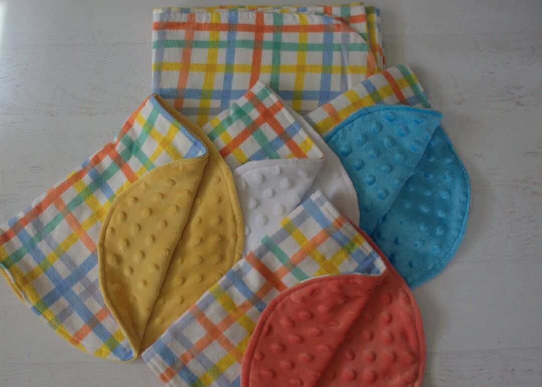 Receiving Blanket/swaddling Blanket/burp Cloth/cotton Flannel, White