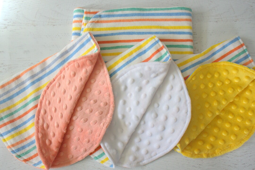 Receiving Blanket/swaddling Blanket/burp Clothcotton Flannel Etsy