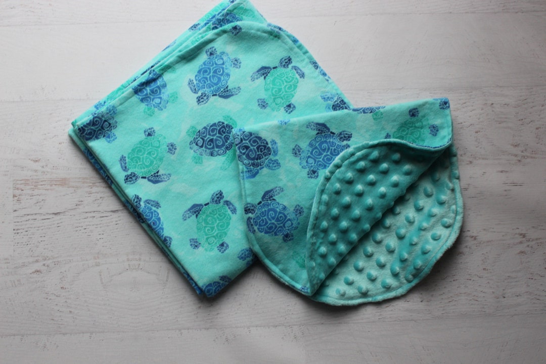 Receiving Blanket/swaddling Blanket/stroller Blanket /burp Etsy