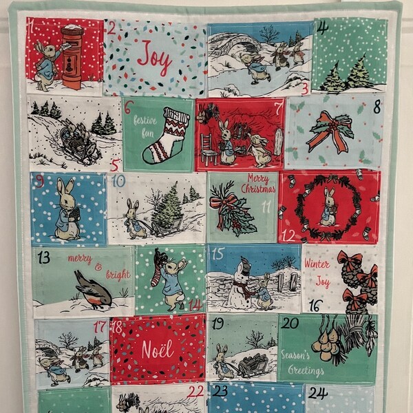 Peter Rabbit Advent Calendar Etsy Peter Rabbit Advent Calendar Etsy