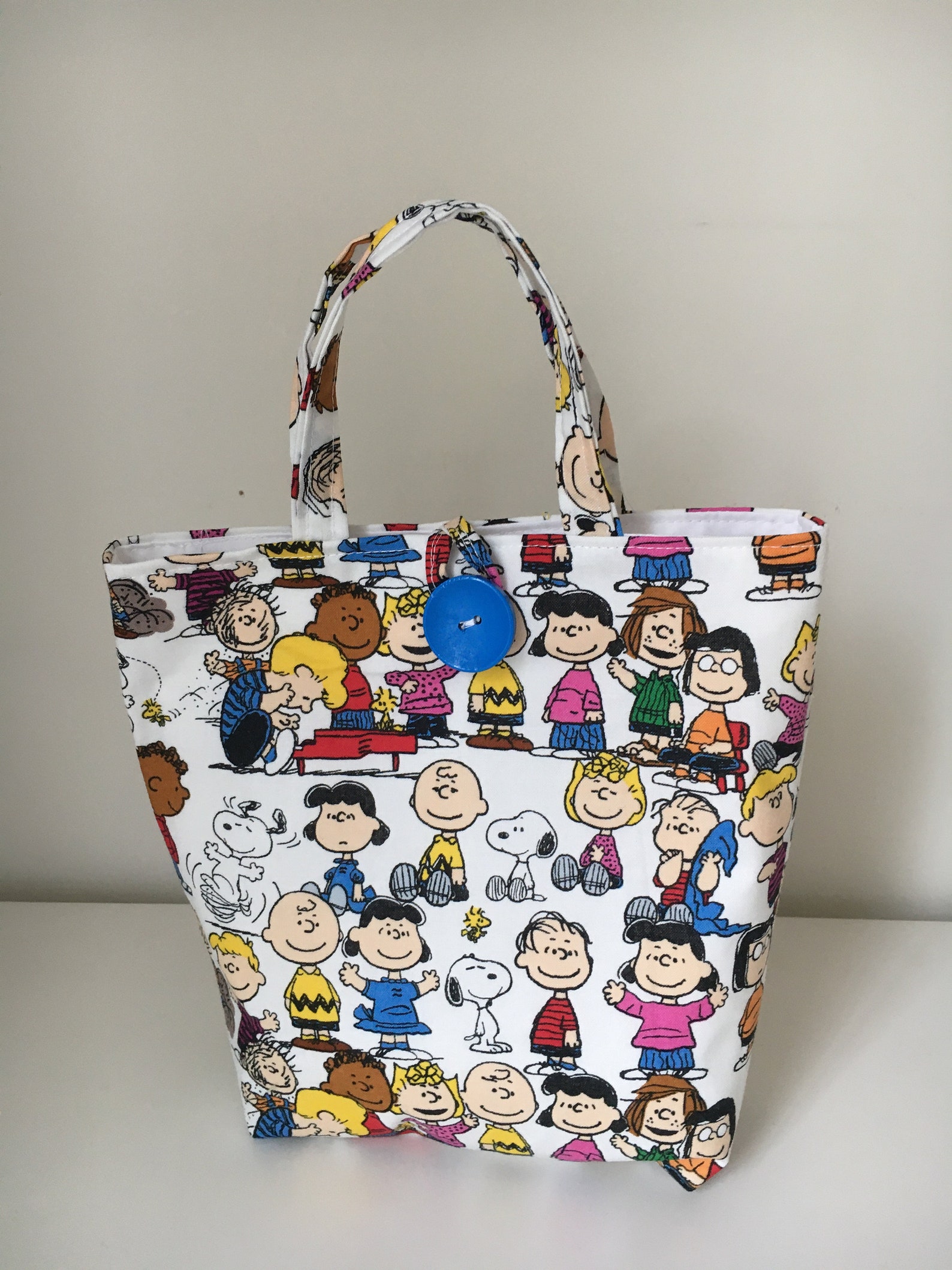 Peanuts Gang Gift Bag/ Tote Etsy