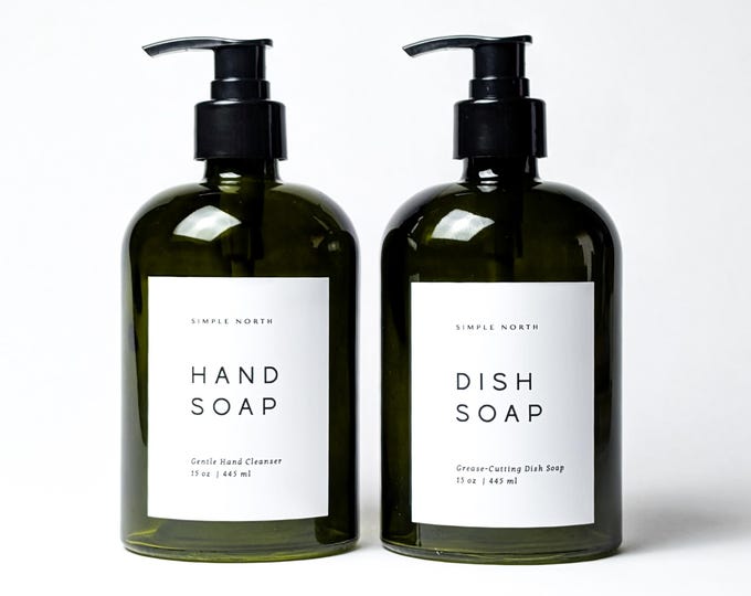 Soap Dispenser Set of 2