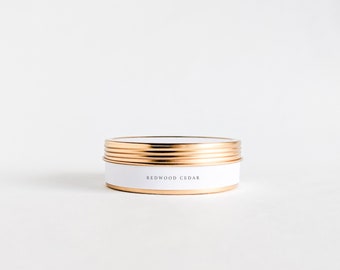 Redwood Cedar | Soy Candle | Gold Collection