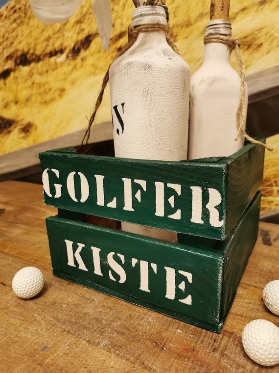 Golfer Kiste Geschenk für Golfspielerpersonalisierbar mit - Etsy Österreich