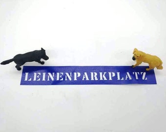 Schriftzug Leinenparkplatz,Schablone,Beschriftung,Schriften,Wanddeko gestalten,Schriftzüge,Wandtattoo,Wandbild,Türschild,Buchstaben,Worte