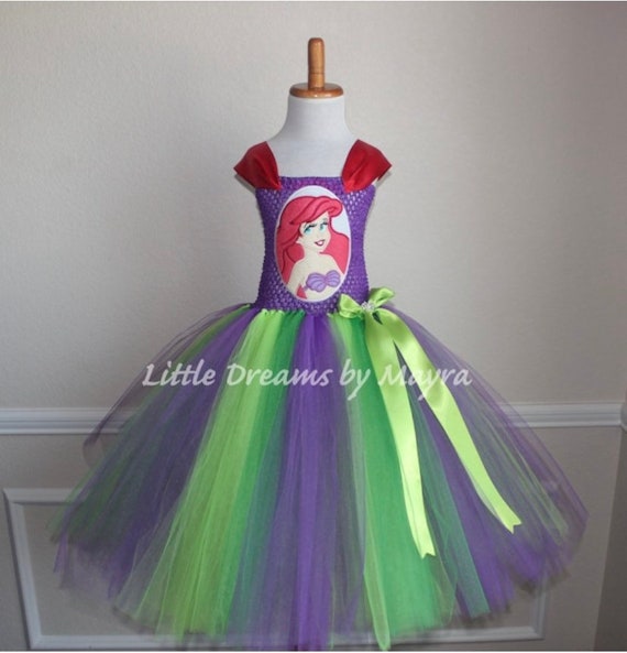 Princess Ariel Inspired Tutu Costume, My Little Mermaid Inspired Birthday Party Dress Size Nb to 9years - Etsy Princess Ariel Inspired Tutu Costume, My Little Mermaid Inspired Birthday Party Dress Size Nb to 9years - Etsy