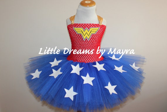 wonder woman party dress Wonder Woman Inspired Tutu Dress, Wonder Woman Inspired Birthday Party  Outfit Size Nb to 14years