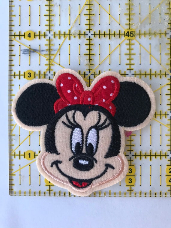 Minnie Mouse Inspired Iron on Patch, Large Minnie Mouse Inspired Patch,  Minie Birthday Party Inspired Applique -  Canada
