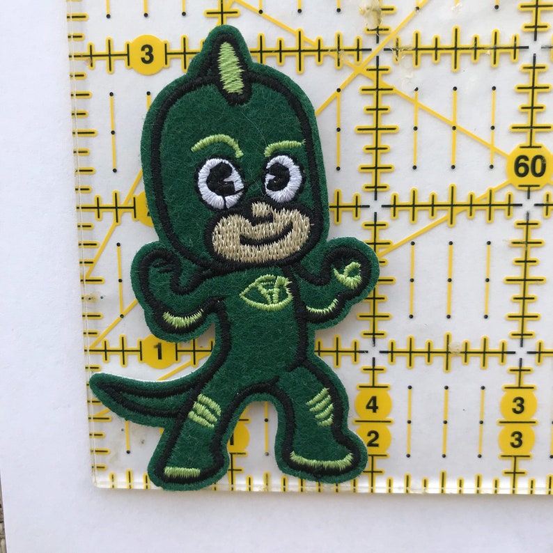 Pj mask iron on inspired patch, Pj mask birthday party inspired applique Design 1