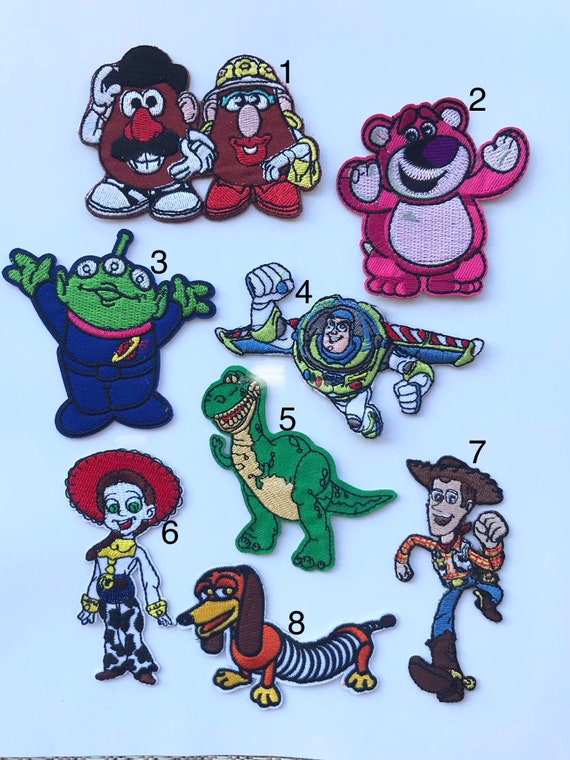 Toy Story Inspired Iron Patch, Toy Story Embroidery Patch Inspired