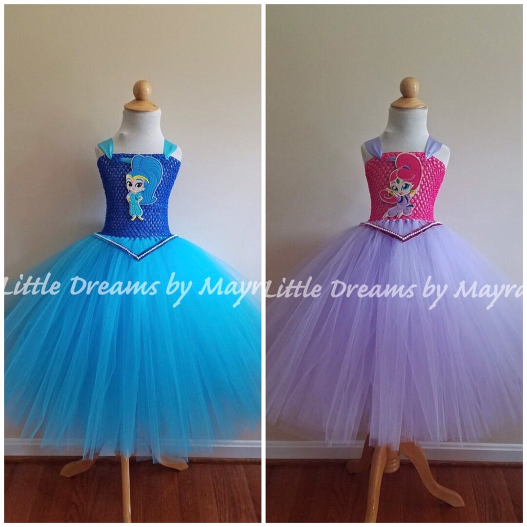 Sage Shimmer Tutu Dress