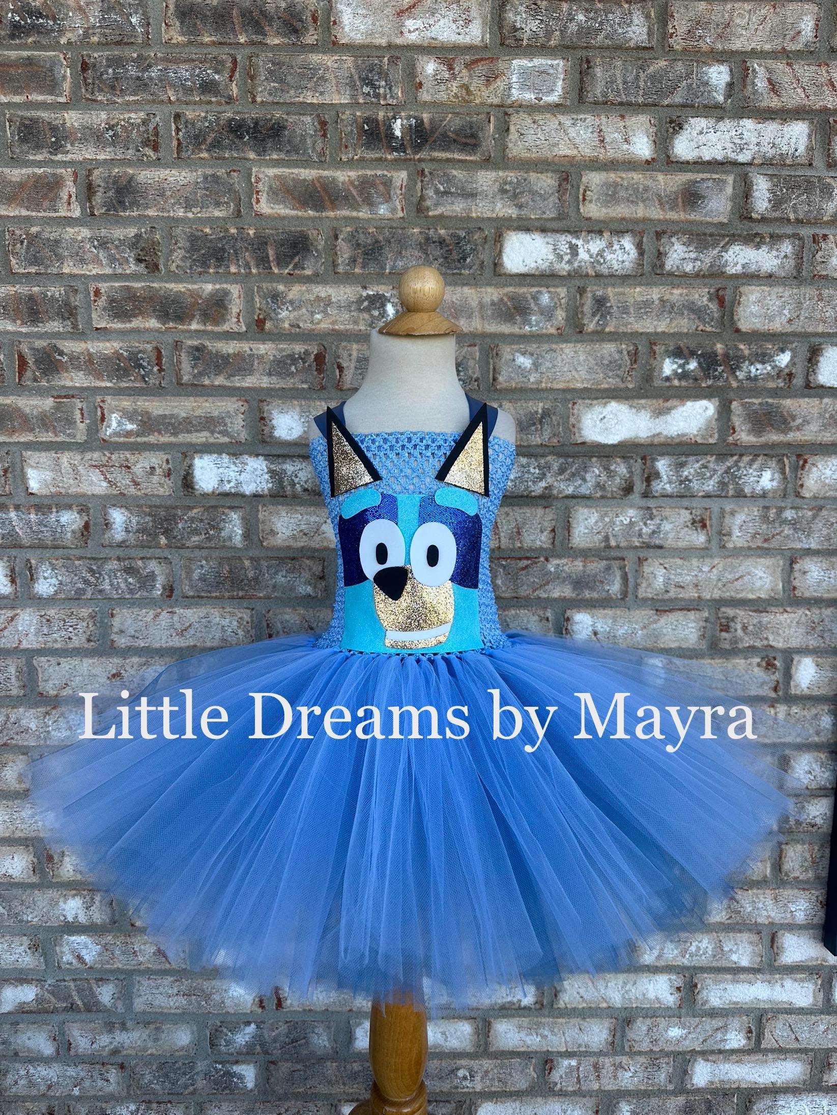 Custom Dog Face Tutu Dress