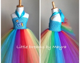 Pony Rainbow Dash Vestidos De Pony Little My Little Pony Rainbow