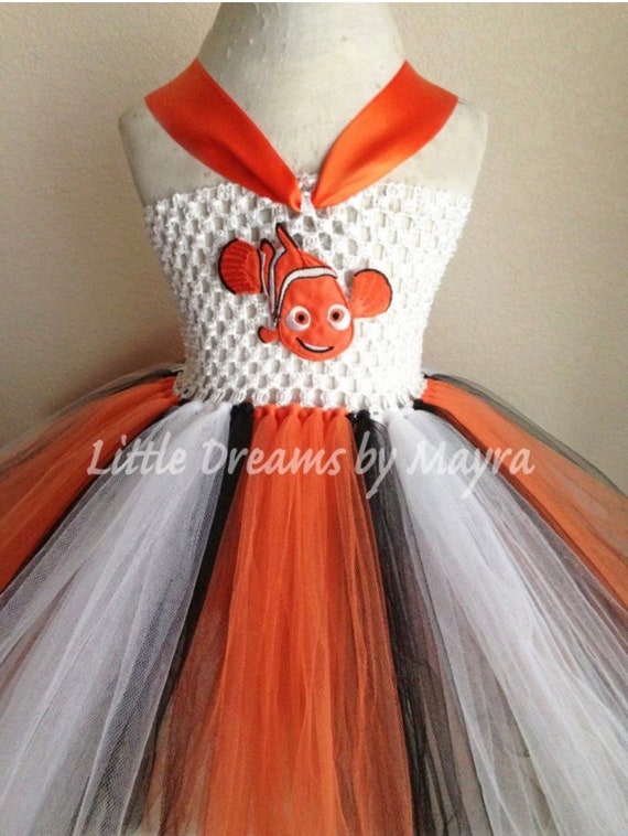Finding Dory inspired tutu dress, Finding Nemo inspired birthday party outfit size nb to 12years Finding Dory inspired tutu dress, Finding Nemo inspired birthday party outfit size nb to 12years
