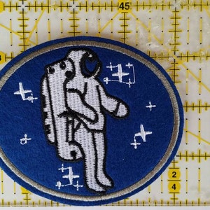 Astronaut inspired patch, Astronaut birthday party inspired iron patches