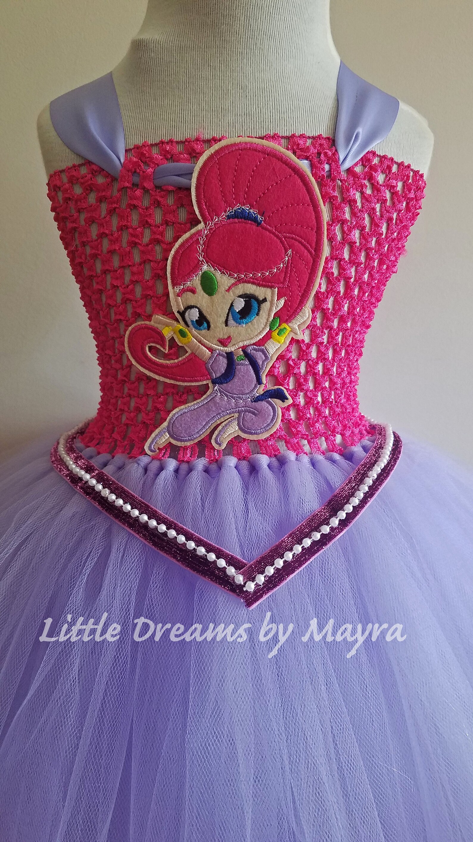 Pumpkin Spice Shimmer 3/4 Sleeve Tutu Dress