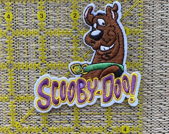Scooby Doo Van Iron on Inspired Patch, Scooby Doo Large Patch