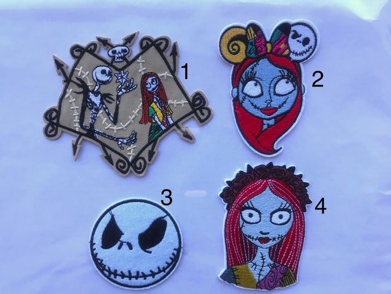 The Nightmare Before Christmas Iron on Inspired Patch, the