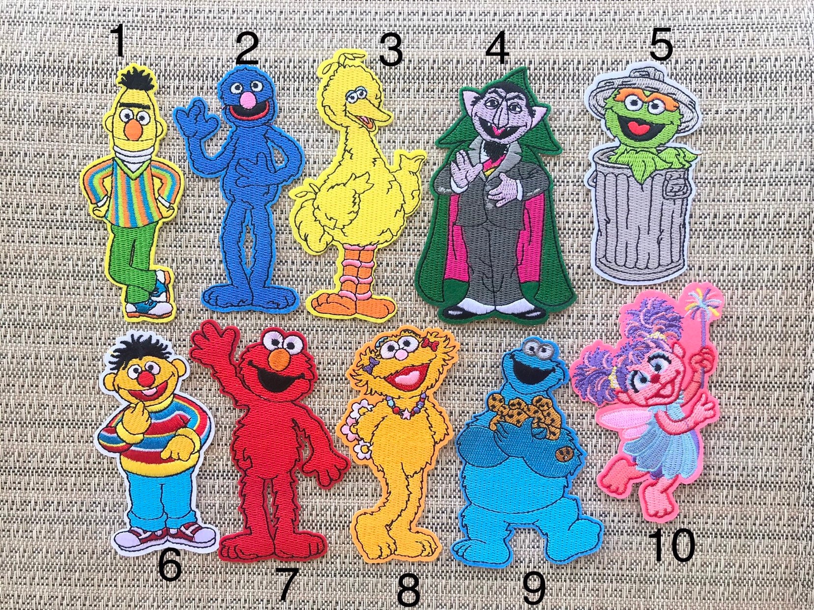 Sesame street patch - .de