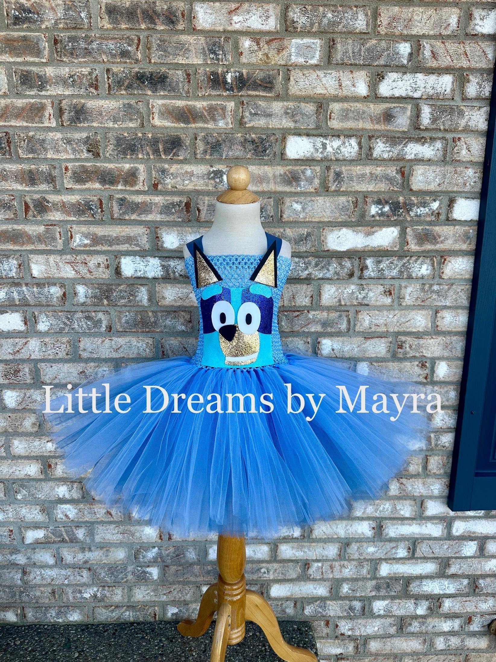 Custom Dog Face Tutu Dress