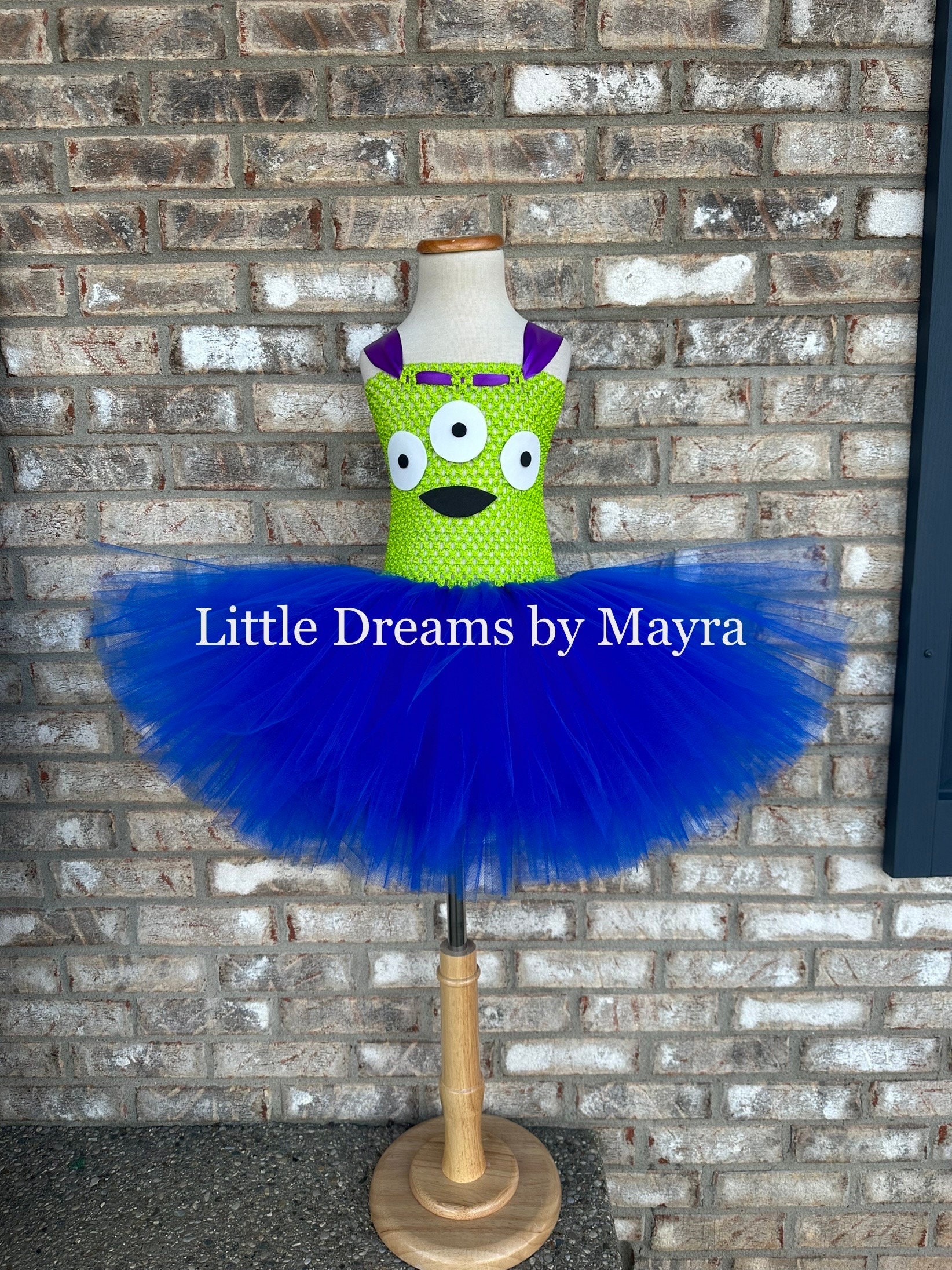 Alien Inspired Tutu Dress, Alien Costume Inspired Birthday Party Outfit ...