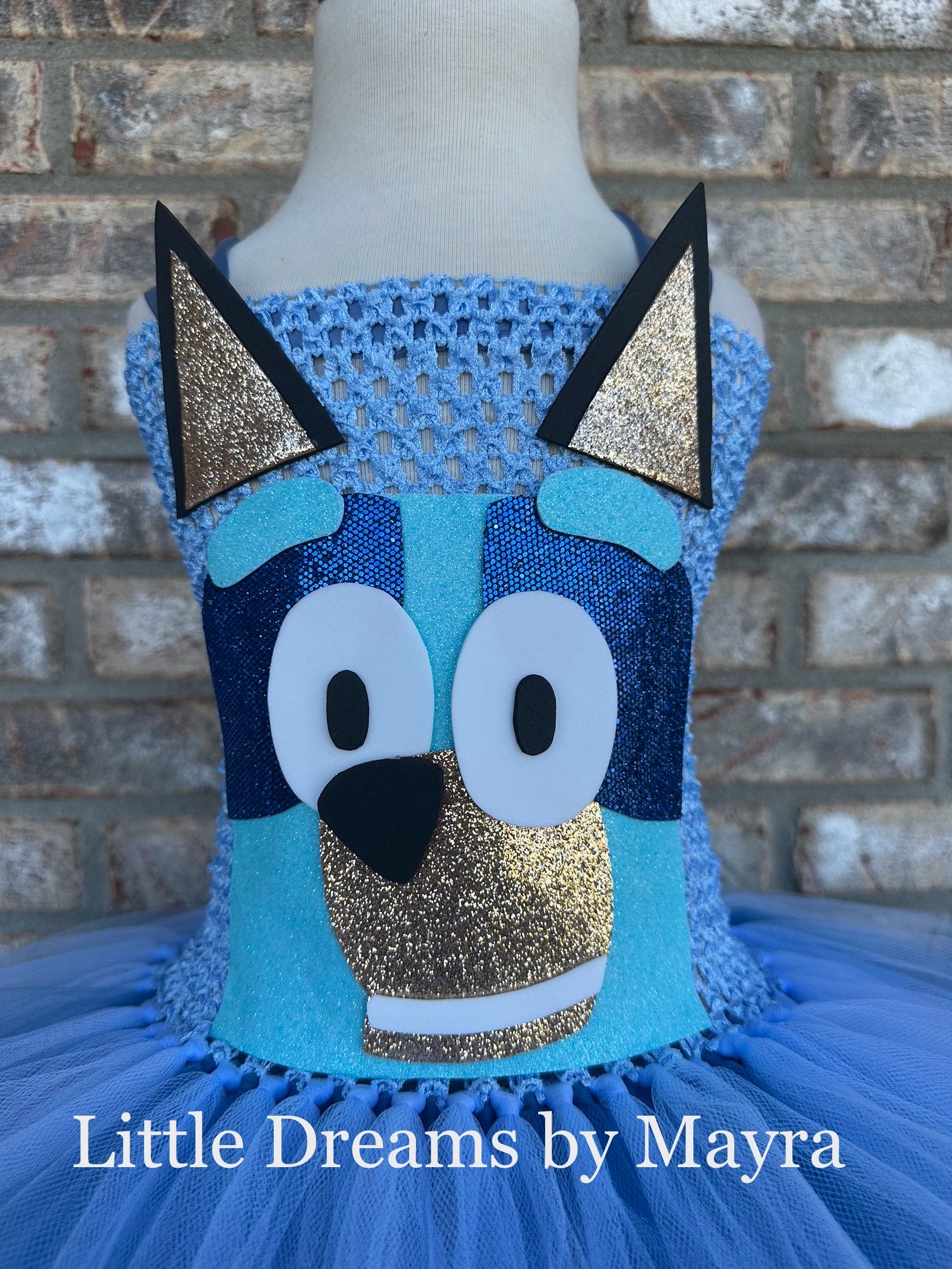 Custom Dog Face Tutu Dress